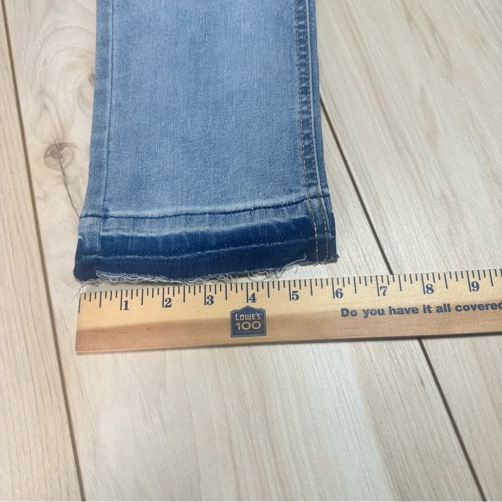 NEW GIRLS JUSTICE distressed Denim Jean Overalls‎ SIZE 14 SLIM